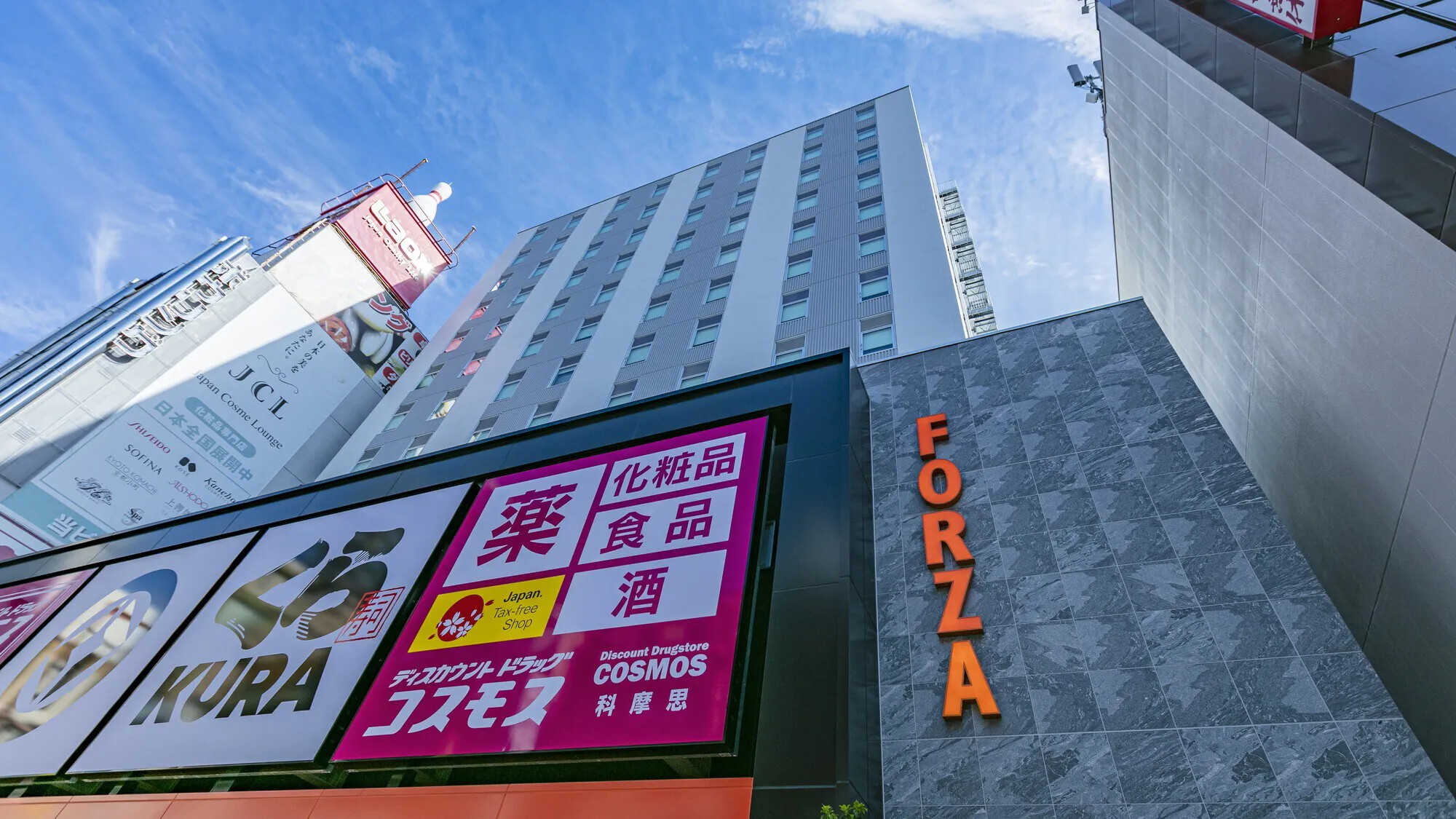 【ホテル情報】ホテルフォルツァ大阪なんば道頓堀