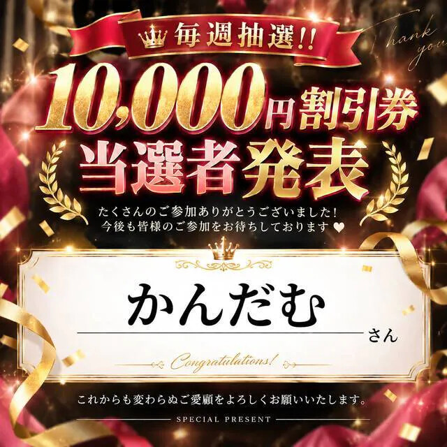 第3回当選者発表！